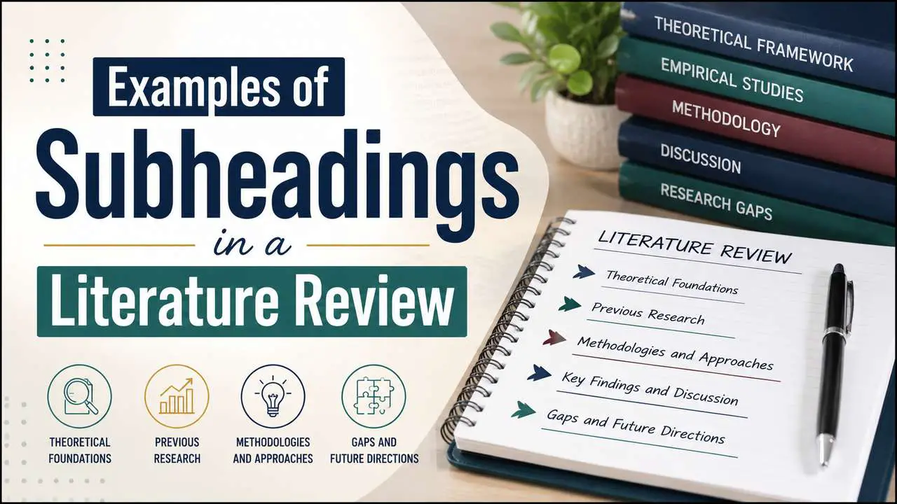 Examples of Subheadings in a Literature Review