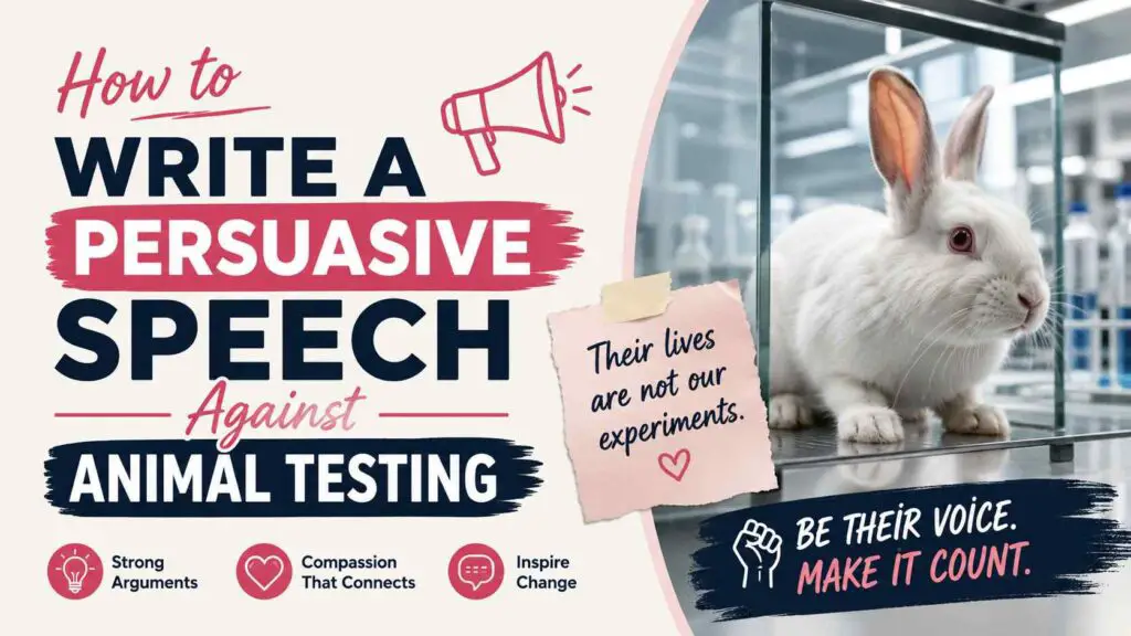 Persuasive Speech For Animal Testing