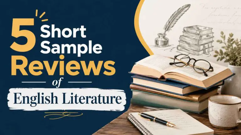 Short Literature Review Sample