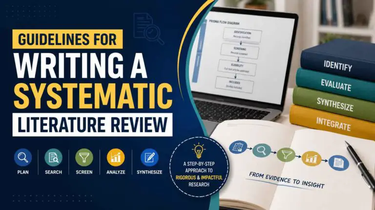 Systematic Literature Review Guidelines