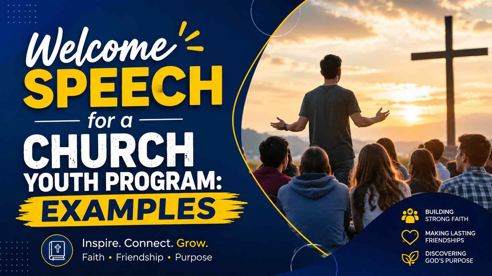 Welcome Speech for a Church Youth Program: Examples