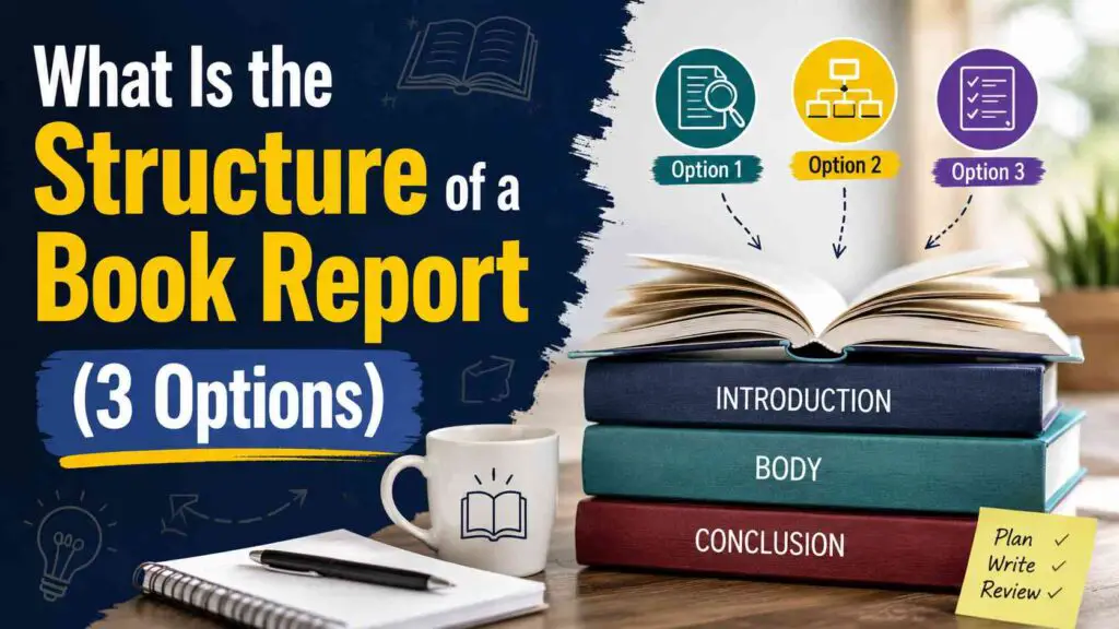What Is The Structure Of A Book Report