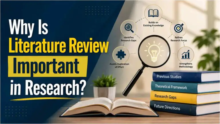 Why Is Literature Review Important In Research