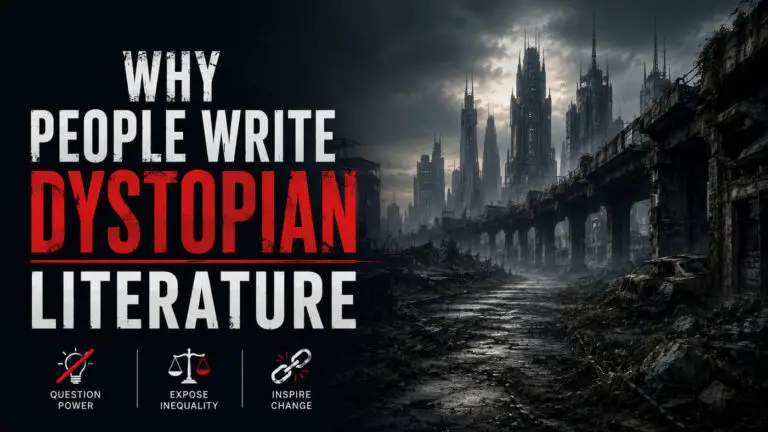 Why Might People Write Dystopian Literature