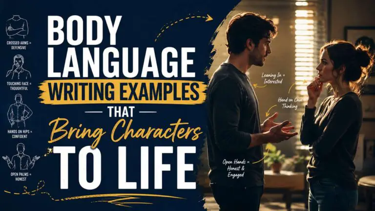 Body Language Writing Examples That Bring Characters to Life