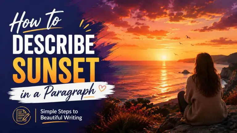How to Describe Sunset in a Paragraph