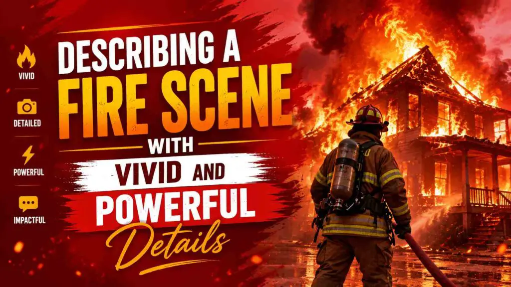 Describing A Fire Scene
