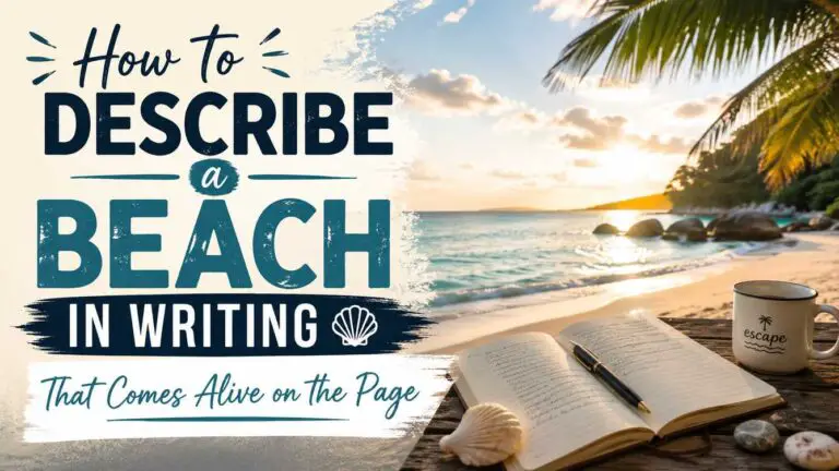 How to Describe a Beach in Writing That Comes Alive on the Page
