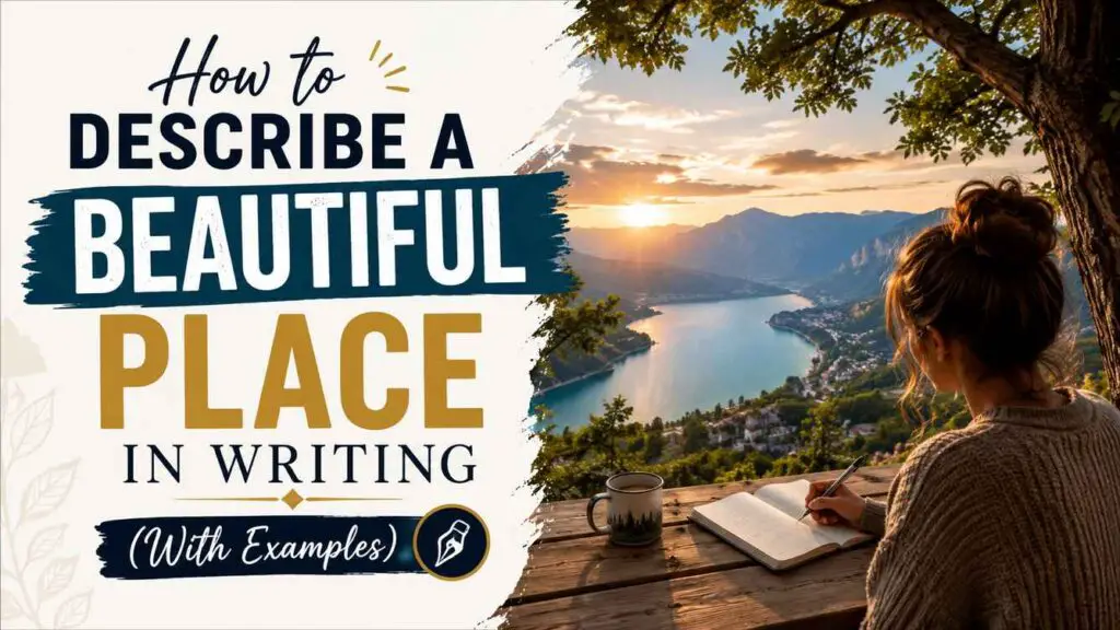 How To Describe A Beautiful Place In Writing