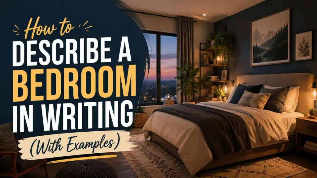 How To Describe A Bedroom In Writing