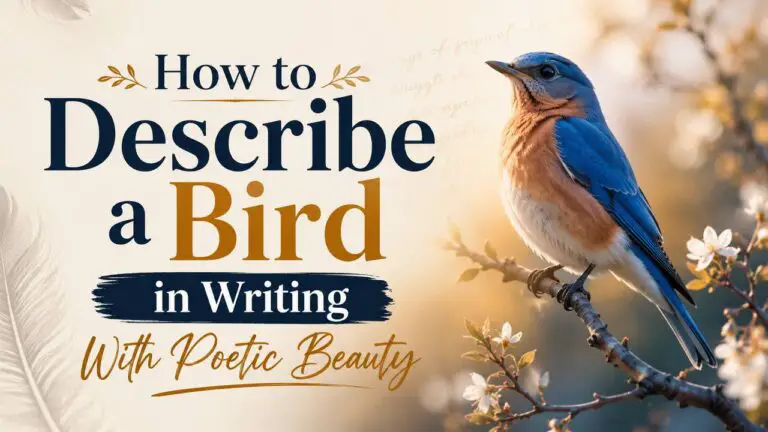 How to Describe a Bird in Writing With Poetic Beauty