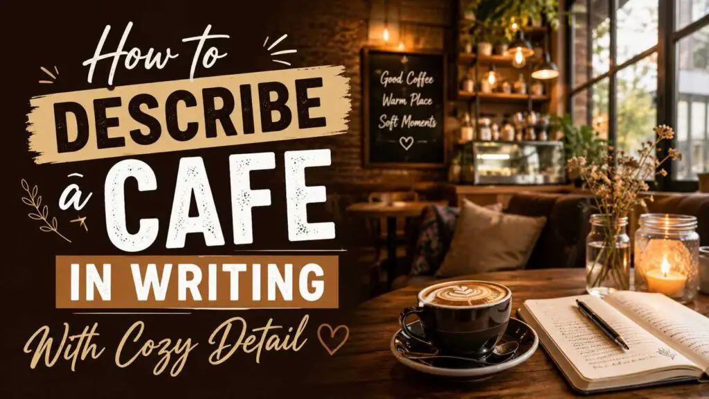 How To Describe A Cafe In Writing