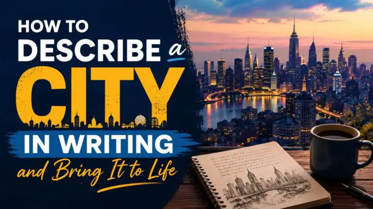 How to Describe a City in Writing and Bring It to Life
