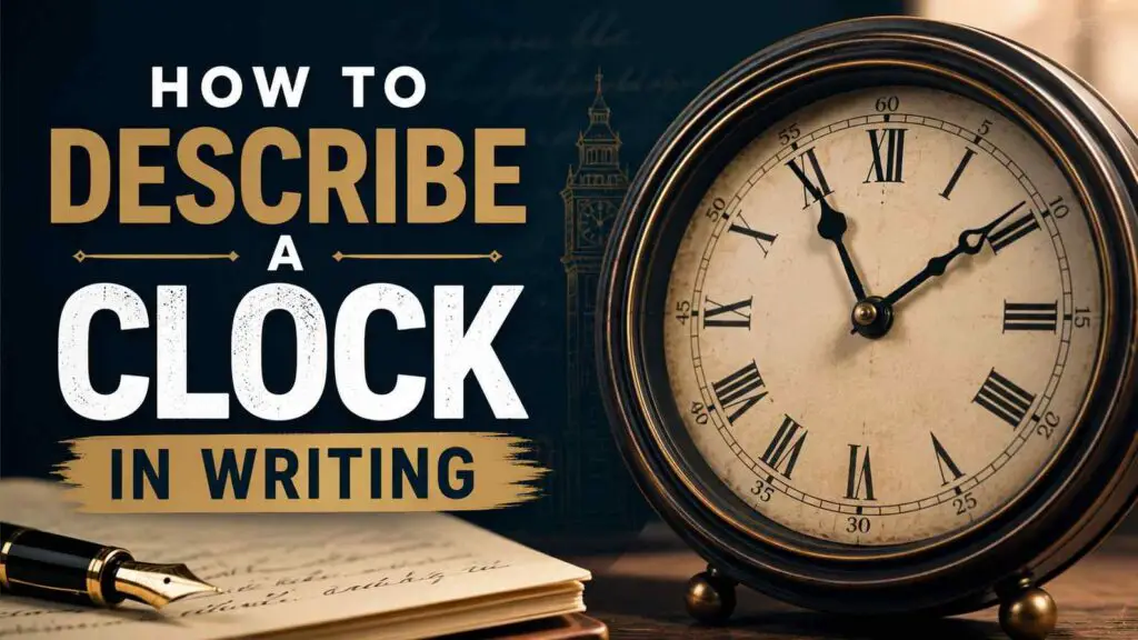How To Describe A Clock In Writing
