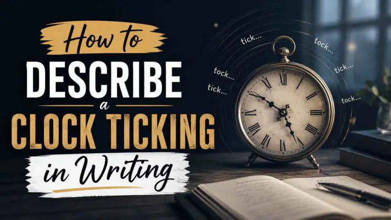How to Describe a Clock Ticking in Writing