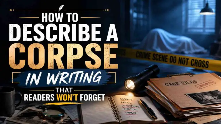 How to Describe a Corpse in Writing That Readers Won’t Forget