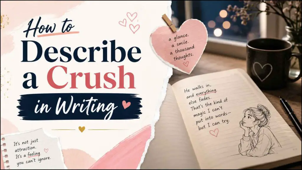 How To Describe A Crush In Writing