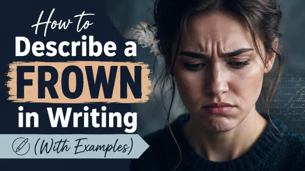 How To Describe A Frown In Writing