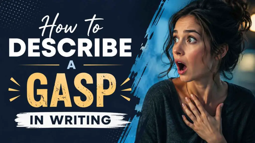 How To Describe A Gasp In Writing