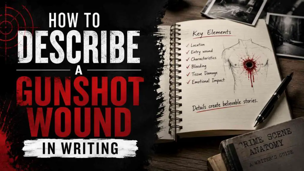 How To Describe A Gunshot Wound In Writing