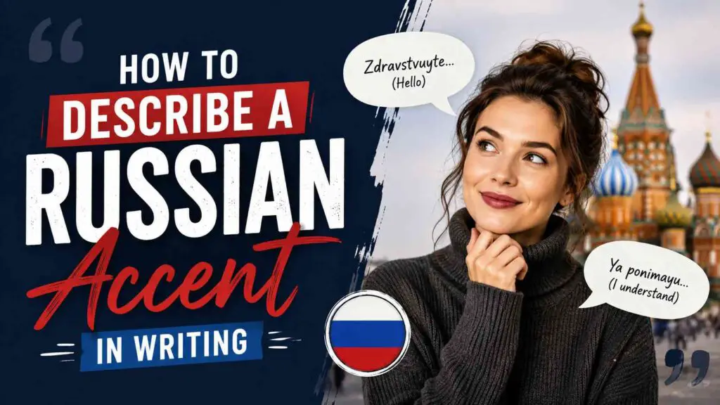 How To Describe A Russian Accent In Writing