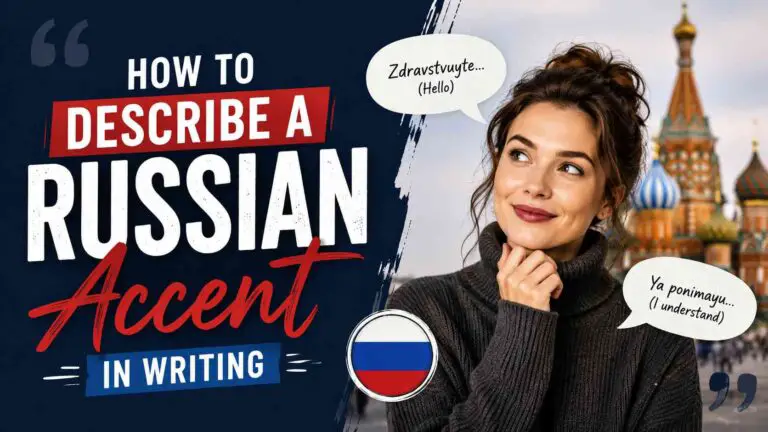 How to Describe a Russian Accent in Writing