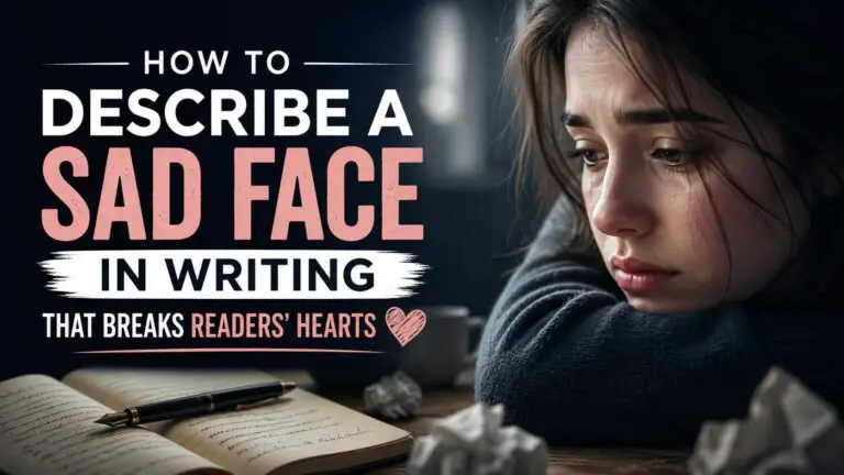 How to Describe a Sad Face in Writing That Breaks Readers’ Hearts