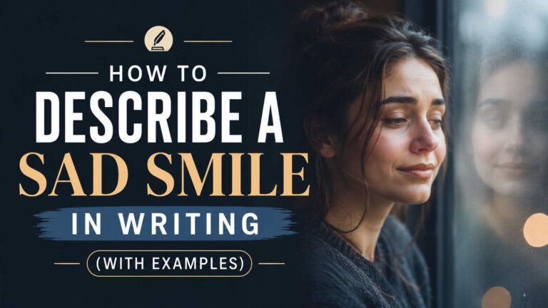 How to Describe a Sad Smile in Writing (With Examples)
