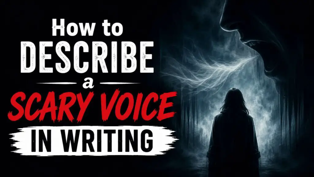 How To Describe A Scary Voice In Writing