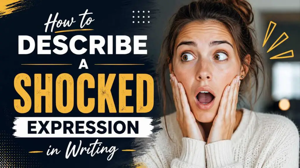 How To Describe A Shocked Expression In Writing