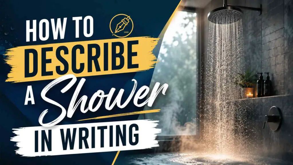 How To Describe A Shower In Writing