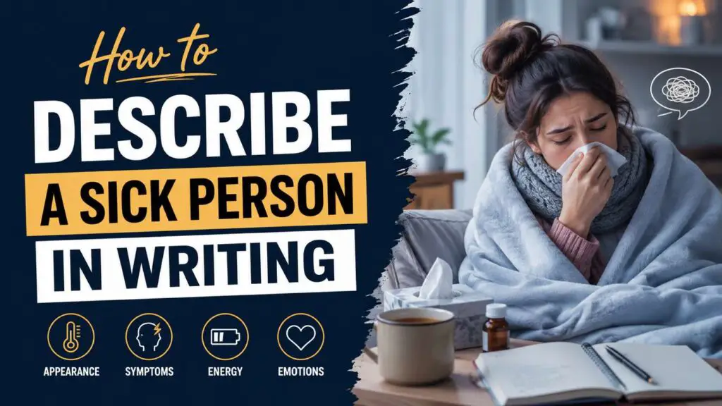 How To Describe A Sick Person In Writing