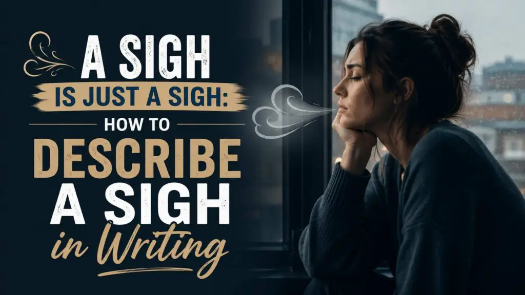 How To Describe A Sigh In Writing