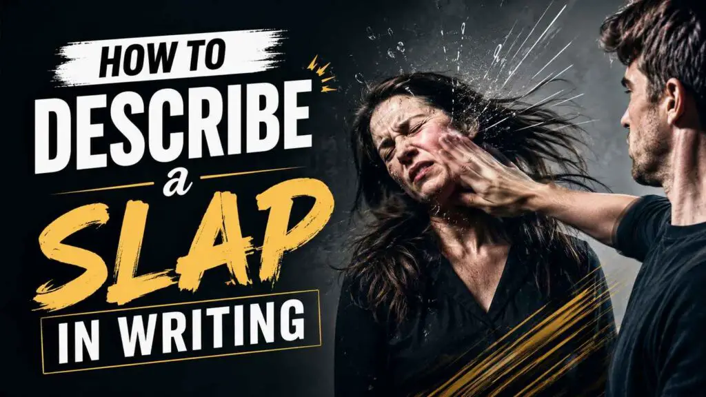 How To Describe A Slap In Writing