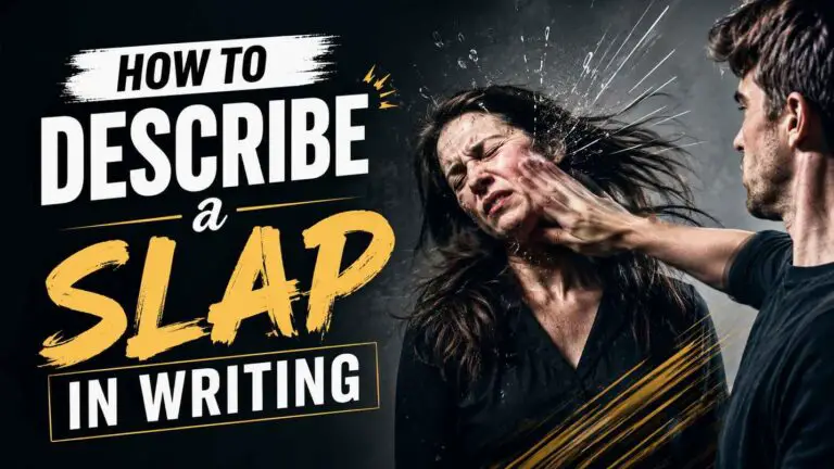 How to Describe a Slap in Writing