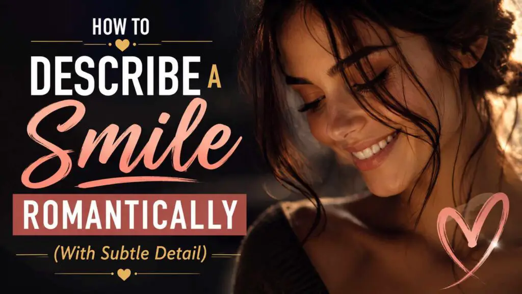 How To Describe A Smile Romantically