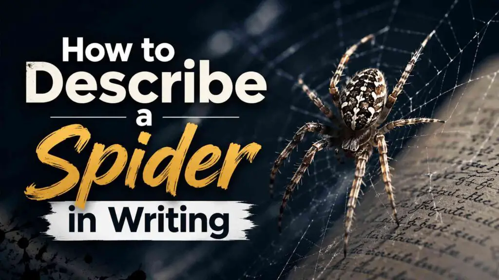 How To Describe A Spider In Writing