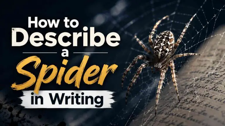 How to Describe a Spider in Writing
