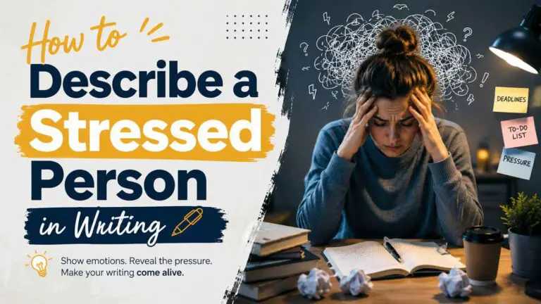How to Describe a Stressed Person in Writing