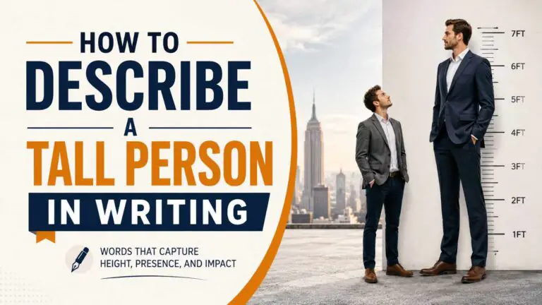 How to Describe a Tall Person in Writing