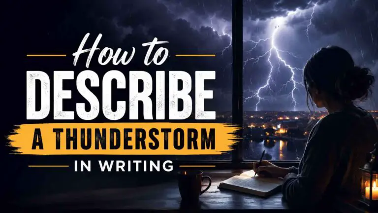 How to Describe a Thunderstorm in Writing
