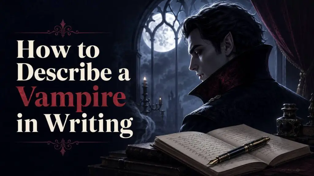 How To Describe A Vampire In Writing