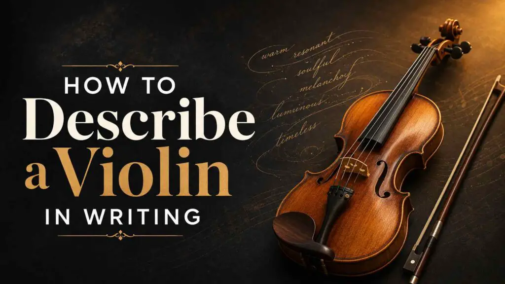 How To Describe A Violin In Writing