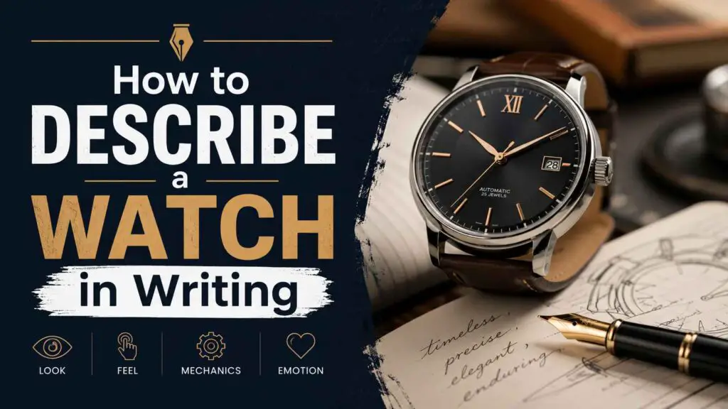 How To Describe A Watch In Writing
