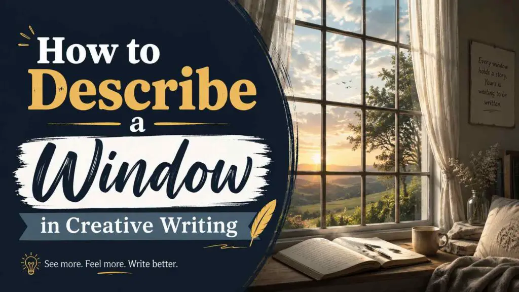 How To Describe A Window In Creative Writing