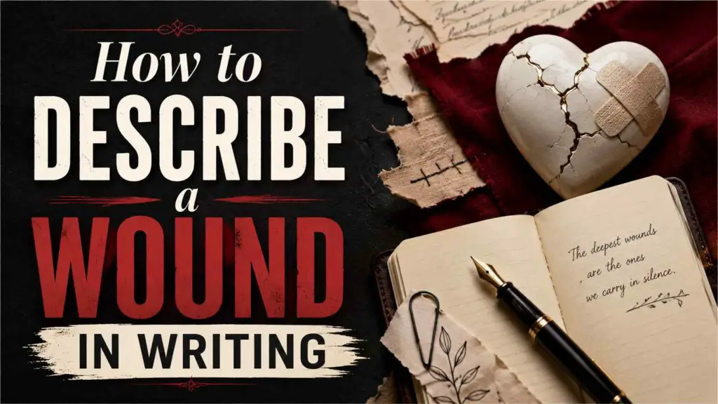 How To Describe A Wound In Writing