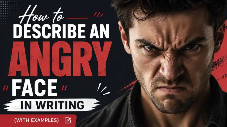 How to Describe an Angry Face in Writing (With Examples)