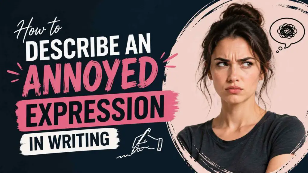 How To Describe An Annoyed Expression