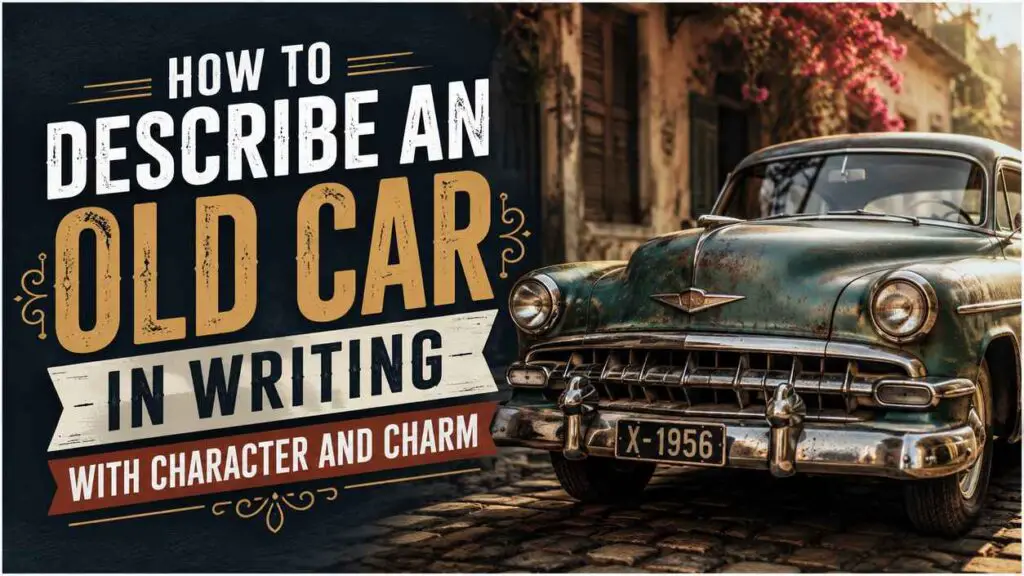 How To Describe An Old Car In Writing