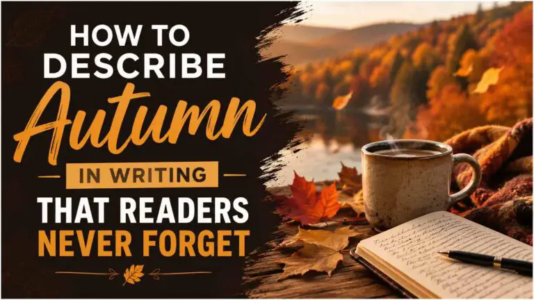 How to Describe Autumn in Writing That Readers Never Forget